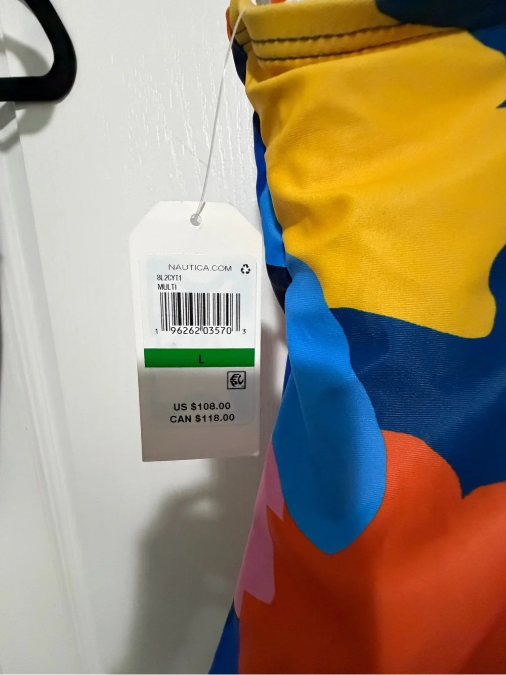 Nautica Multi-Color Tankini Swimsuit brand new - Picture 8 of 10